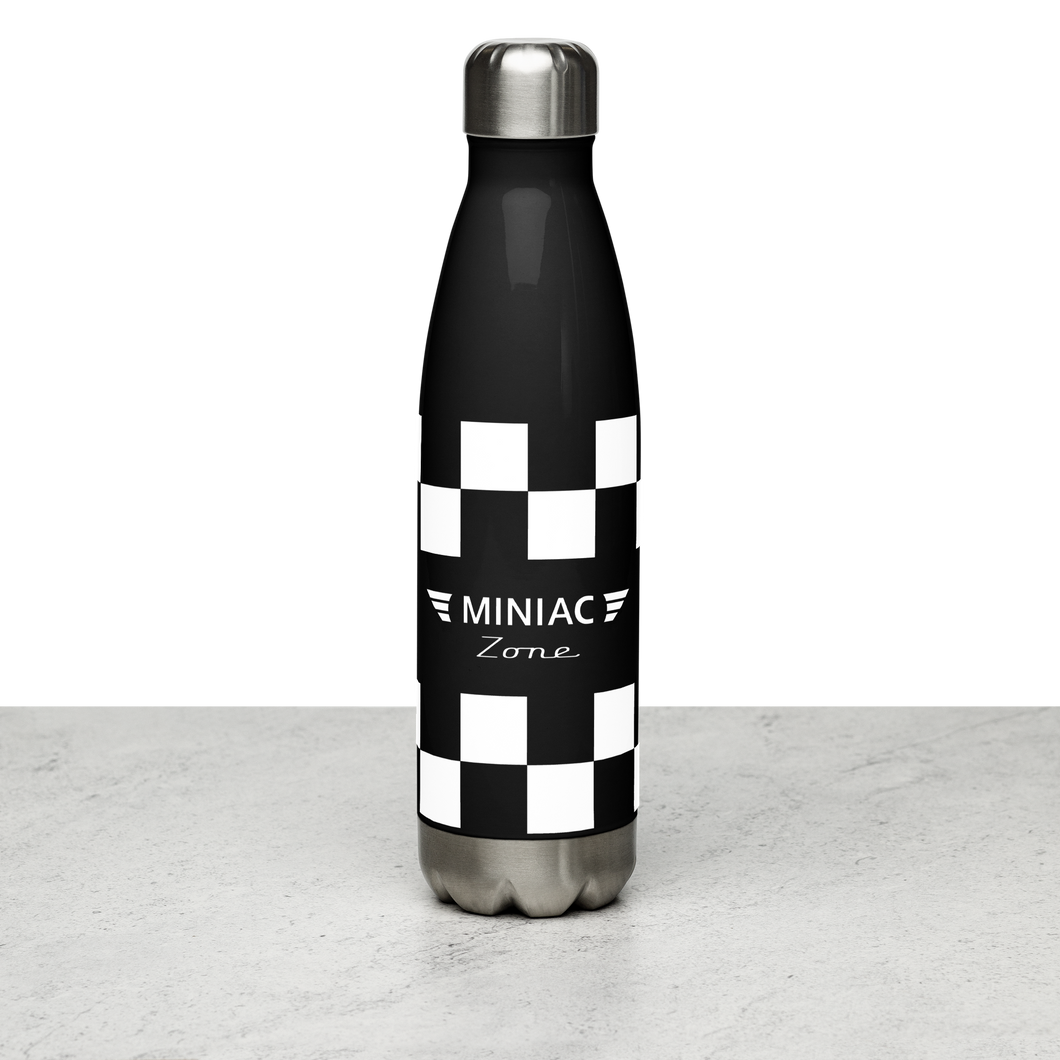 The MINIac stainless steel water bottle