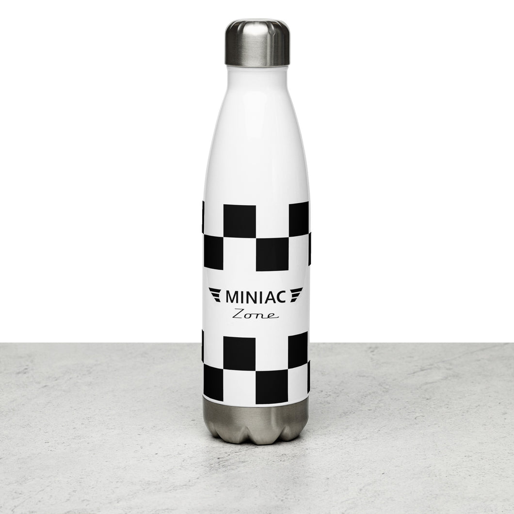 The MINIac stainless steel water bottle